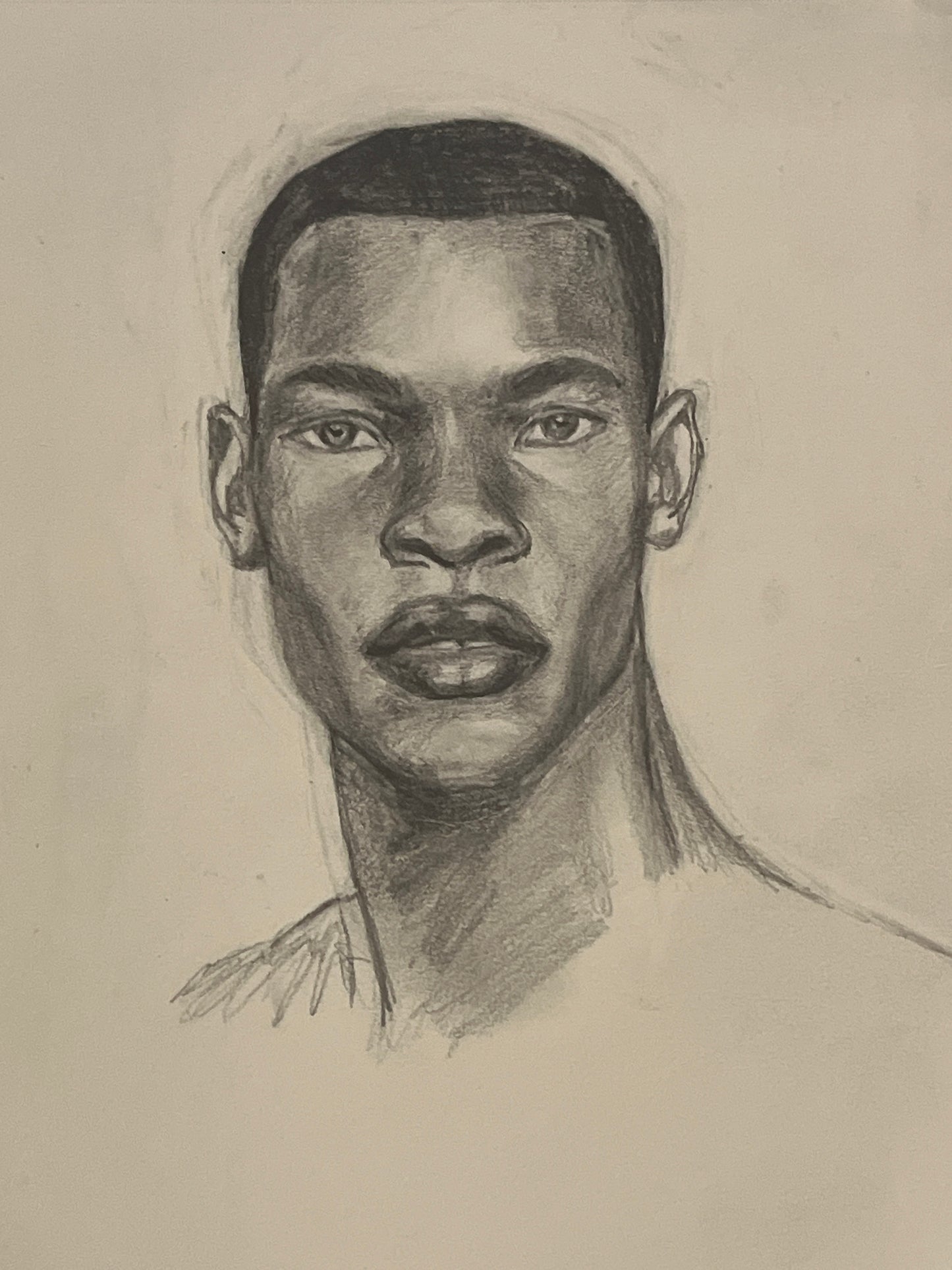 Example photo of a pencil portrait